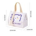 thumbnail image 2 of Chmadoxn Lunch Box, Bento Boxes Bento Bag Student With Rice Portable Lunch Bag Thermal Insulation Lunch Box Bag Insulated bento, 2 of 2