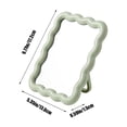 thumbnail image 3 of Foldable Mirror, Wall Mountable and Desktop Vanity Mirror, HD Portable Travel Mirror, Compact Dormitory and College Style, Classic Design, 3 of 9