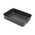 thumbnail image 3 of Baking Tray Rectangular Baking Tray Roast Chicken Tray Multi-purpose High Body Double Ear Baking Tray Eggs, 3 of 9