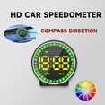 thumbnail image 4 of CEHVOM Car Accessories,HD Car HUD Head Up Display Universal Speedometer Display Speed With Hood Plug And Play Safe Driving Speed Display USB Interface And Car Charger, 4 of 8