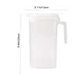 thumbnail image 3 of Cagogo under $5 Cold Drink Pitcher, 2L Cold Water Pitcher with Lid,Plastic Beverage Dispenser for Drinks,Iced Tea Lemonade Pitcher for Fridge,BPA Free Drink Container Kitchen, 3 of 8