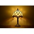 thumbnail image 2 of Tiffany Style Lamp Table Lamp Bedside Desk Lamp LED Lamp Bedroom Stained-Glass 14.5'' Height Multi-color, 2 of 4