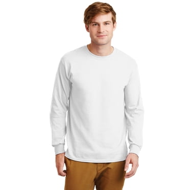Gildan T-Shirt à Manches Longues en Coton Ultra 100 % pour Hommes G2400