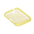 thumbnail image 1 of Plateau de Toilette Réutilisable pour Chien, Support de Tapis Pipi pour Grands et Petits Chiens, Jaune, 1 of 5
