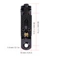 thumbnail image 4 of Pont de Guitare à Rouleaux, Durable et Solide Pont de Guitare, pour les Amateurs de Guitare de Pratique et de Performance Maître de Réparation de Guitare, 4 of 8