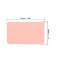 thumbnail image 2 of Unique Bargains 3.5' x 2' Blank Paper Business Cards Small Index Flash Cards Message Note Card, Pink 300 Pack, 2 of 5