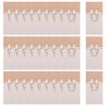 thumbnail image 1 of simhoa Paper Wedding Invitation Cards Wedding Love Greeting Card for Bridal Shower champagne bow, 1 of 5