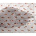 thumbnail image 4 of oneOone Viscose Chiffon Fabric Dachshund Dog Print Sewing Fabric BTY 42 Inch Wide, 4 of 4