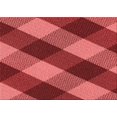thumbnail image 1 of Ahgly Company Tapis d'Intérieur Rectangulaires Transitionnels Rouges Lavables à la Machine, 4 Pieds x 6 Pieds, 1 of 7