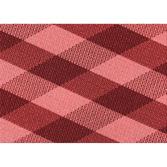 Ahgly Company Tapis d'Intérieur Rectangulaires Transitionnels Rouges Lavables à la Machine, 4 Pieds x 6 Pieds