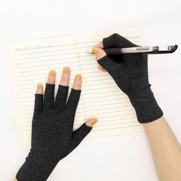 3D Compression Gloves for Hand Joint Support and During Daily Activities Typing Writing and Lifting