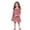 Pink, variant on Girls Christmas Dress for Everyday Play Velvet Bowknot Long Sleeve Style for Toddlers and Preschool Girls Christmas Comfortable Ruffle Party Dress for 18 Months to 6 Years