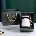 thumbnail image 2 of Cagogo under $5 Ceramic Mug, 55 Degree Constant Temperature Mug, Ceramic Heating Mug, Smart Warm Cup, USB Powered Heated Mug, Office Desk Warmer, Giftable Coffee Mug, Temperature Control Cup, 2 of 3
