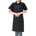 thumbnail image 1 of Adult Apron Striped Chef Waiter Apron Kitchen Cook With 2 Apron Pockets, 1 of 8