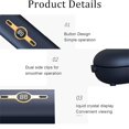 thumbnail image 4 of Dusknt Under $5 Vacuum Sealer Orange, Vacuum Food Sealing Machine New Automatic One Operation Sealing Machine Suction Power Lcd Display with 10 Storage Bags, Clearance Sales Today! Deals Prime!, 4 of 5