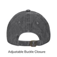 thumbnail image 3 of ZICANCN Adjustable Baseball Cap Women, Alphabet H Pattern Hats for Men Adult Washed Cotton Denim Baseball Caps Fashion, Deep Heather, 3 of 6