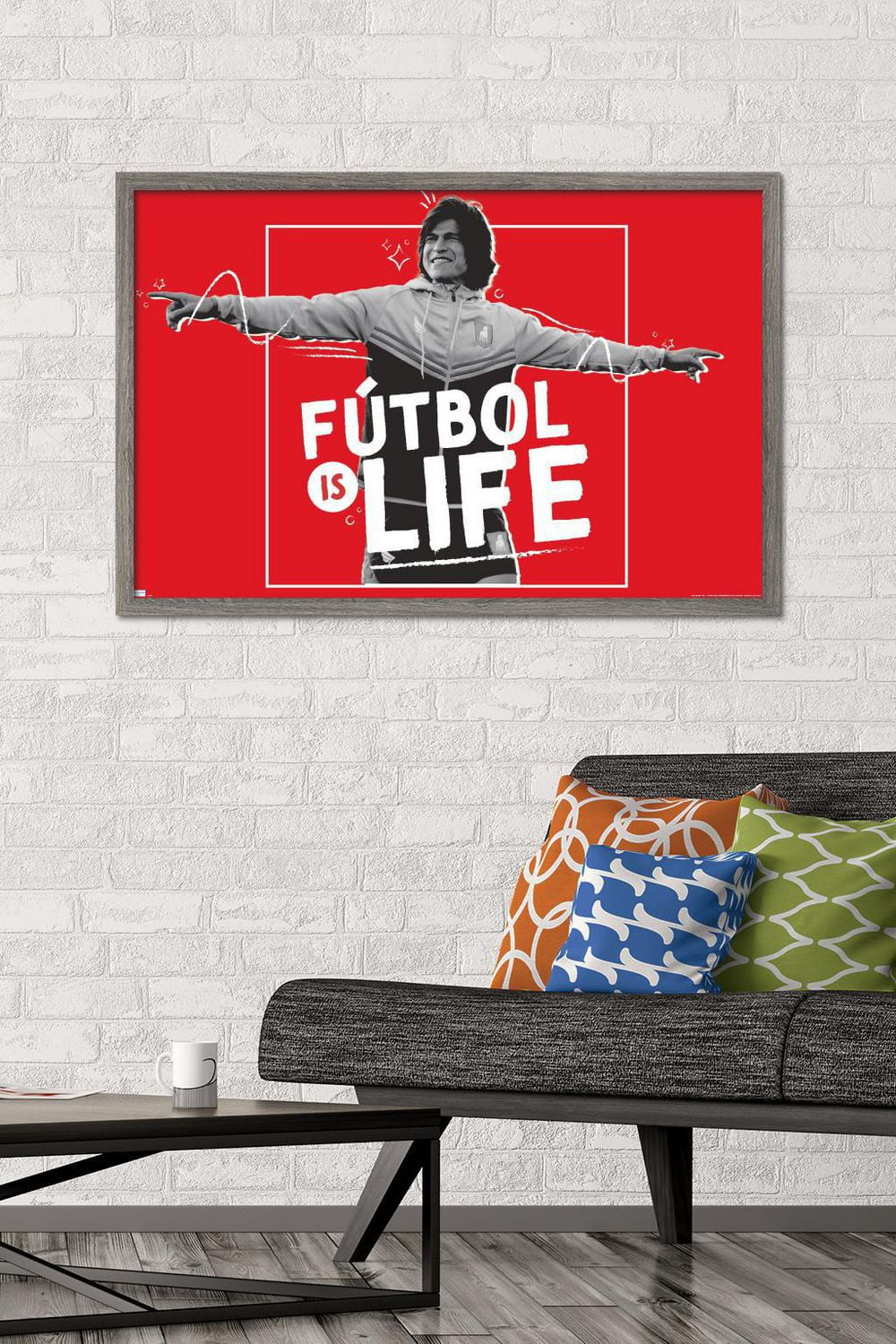 Ted Lasso - Futbol is Life Wall Poster
