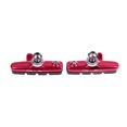 thumbnail image 4 of 2 Pcs Supports Durables de Frein de Vélo, Plaquettes, Chaussures, Blocs, Outils, Accessoires d'Extérieur, Rouge, 4 of 7