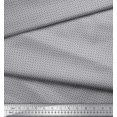 thumbnail image 3 of Soimoi Moss Georgette Fabric Geometric Small Print Fabric by The Yard 42 Inch Wide, 3 of 3