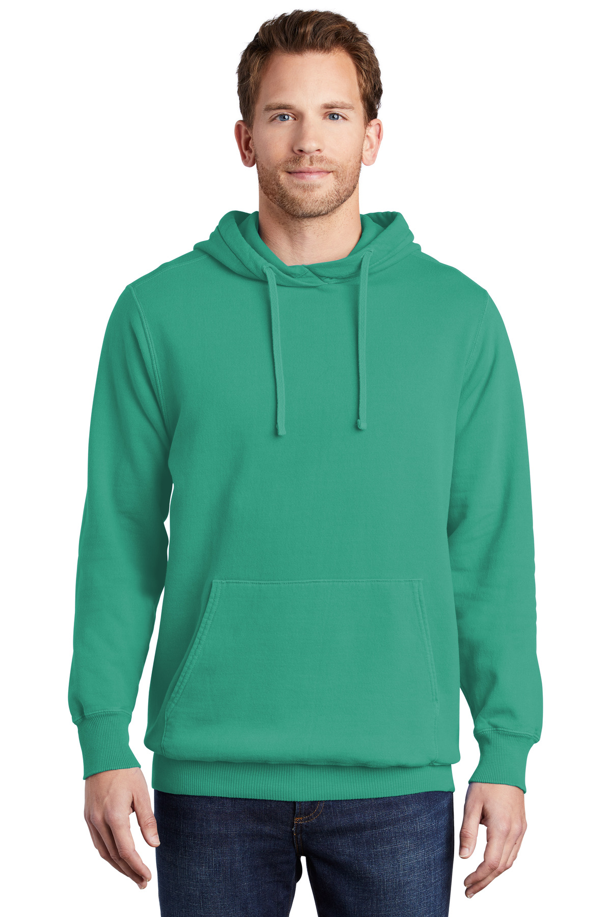 Port & Company Beach Wash Garment-Dyed Pullover Hooded Sweatshirt PC098H