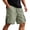 Army Green, variant on XiYing Mens Swimwear, Men's Solid Color Casual Drawstring Elastic Waist Shorts with Pockets, Active Fit, Sports Shorts for Gym & Outdoor, 1 Pack
