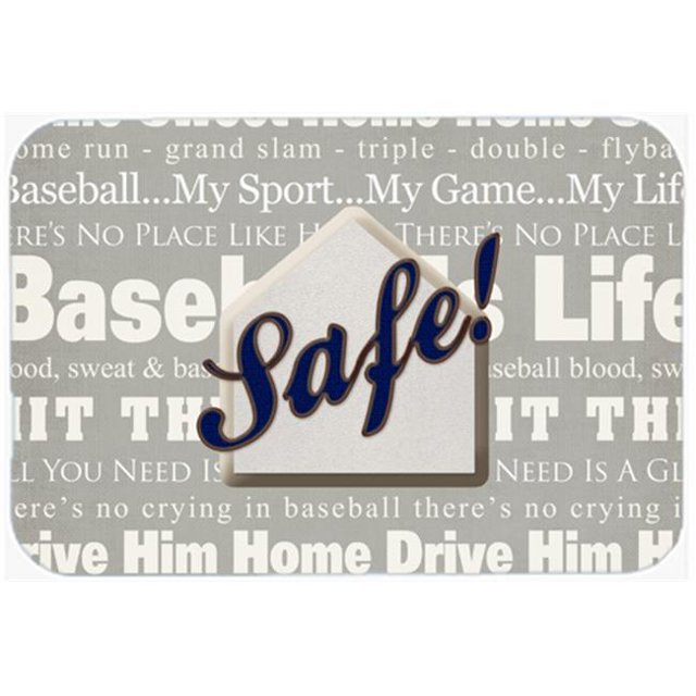 Carolines Treasures SB3079JCMT Safe At Home Kitchen Or Bath Mat 24 x 36 In.