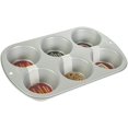 thumbnail image 2 of Wilton Recipe Right Jumbo Muffin Pan-6 Cavity 4"X2" W955, 2 of 2