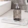 thumbnail image 1 of Lisbinx Refillable Hand Soap Dispenser Bottle, 450 mL Plastic Pump, Bathroom Kitchen Countertop Liquid Soap, 4-Colour Options, 1-Pack, 1 of 6