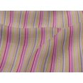 thumbnail image 4 of oneOone Tissu Jersey Viscose Texture Rayée Tissu BTY 60 Pouces de Large, 4 of 5