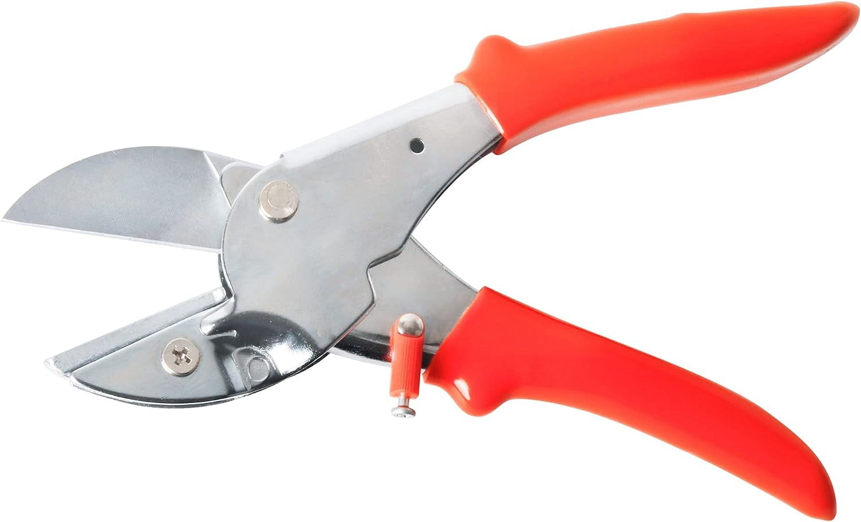 Non-Slip Garden Pruning Shears with Safety Lock SK-5 Blade and Ergonomic Handle Fine Polishing Scissors 20cm