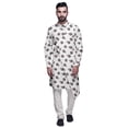 thumbnail image 1 of Atasi Kurta Pyjama de Fête pour Hommes, Col Mandarin, Ensemble Ethnique Imprimé Kurta, 1 of 3