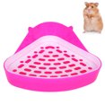 thumbnail image 1 of Pet Toilet Portable Pet Training Toilet Rat Toilet Small Animal Triangle Toilet, 1 of 5