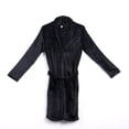 thumbnail image 4 of Fashion Mens Cotton Terry Cloth Bathrobe Shawl Collar Velour Spa Robe, 4 of 5
