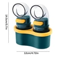 thumbnail image 2 of Vaidha Measuring Pepper Shakers Quantitative Each Press 0.5g Ration Spice Dispenser Air-Tight Clear Seasoning Bottle, 2 of 2