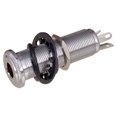 thumbnail image 2 of Professional Stereo Output Threaded Output 1/4 Inch Input Rustproof and Exquisite Exquisite Socket Plug Electric Guitar Accessories Parts Sliver, 2 of 9