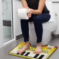thumbnail image 1 of Yhmxh Bathroom Rugs Piano Sounding Carpet Toe Tapping Musical Keyboard Toilet Floor Mat Floor Mat With Piano Sound Living Room Rug Bath Mat for Home and Kitchen Bathroom, 1 of 7