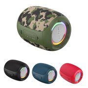 Riwcyla S53 Portable Wireless Speaker with BT 5.0 Technology IPX6 Waterproof Speakers Series Stereo Scene HiFi Sound AUX USB Flash Drive TF Card Long Playtime Subwoofer Portable Perfect for Party