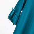 thumbnail image 4 of AherBiu Pajamas Tops for Women Oversized Ruffle 1/2 Sleeve Basic Layer Top Tees Shirts Comfy Soft Undershirts, 4 of 5