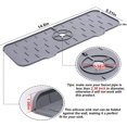 thumbnail image 2 of Silicone Faucet Handle Drip Catcher Tray, Kitchen Guard For Faucet, Silicone Sink Faucet Mat For Kitchen Bathroom, 2 of 4