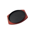thumbnail image 1 of facefd Cast Iron Steak Plate Sizzling for Household Restaurant Serving Kitchen 19cm, 1 of 9