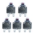thumbnail image 2 of Protecteur de Surcharge de Brise-Brise Interrupteur Fusible Protection contre Surcharge Réinitialisation de Surintensité 5 Pcs 10A Base en Bakélite Terminal en Métal, 2 of 7