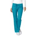 thumbnail image 1 of Adar Universal Women's Straight Leg Scrub Pants, Drawstring, Durable Poplin, Black, 1 of 8