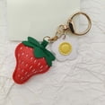 thumbnail image 4 of Birdeem Fruit Strawberry Shape Pendant Keychain Three-Dimensional Exquisite Strawberry Bag Pendant, 4 of 7