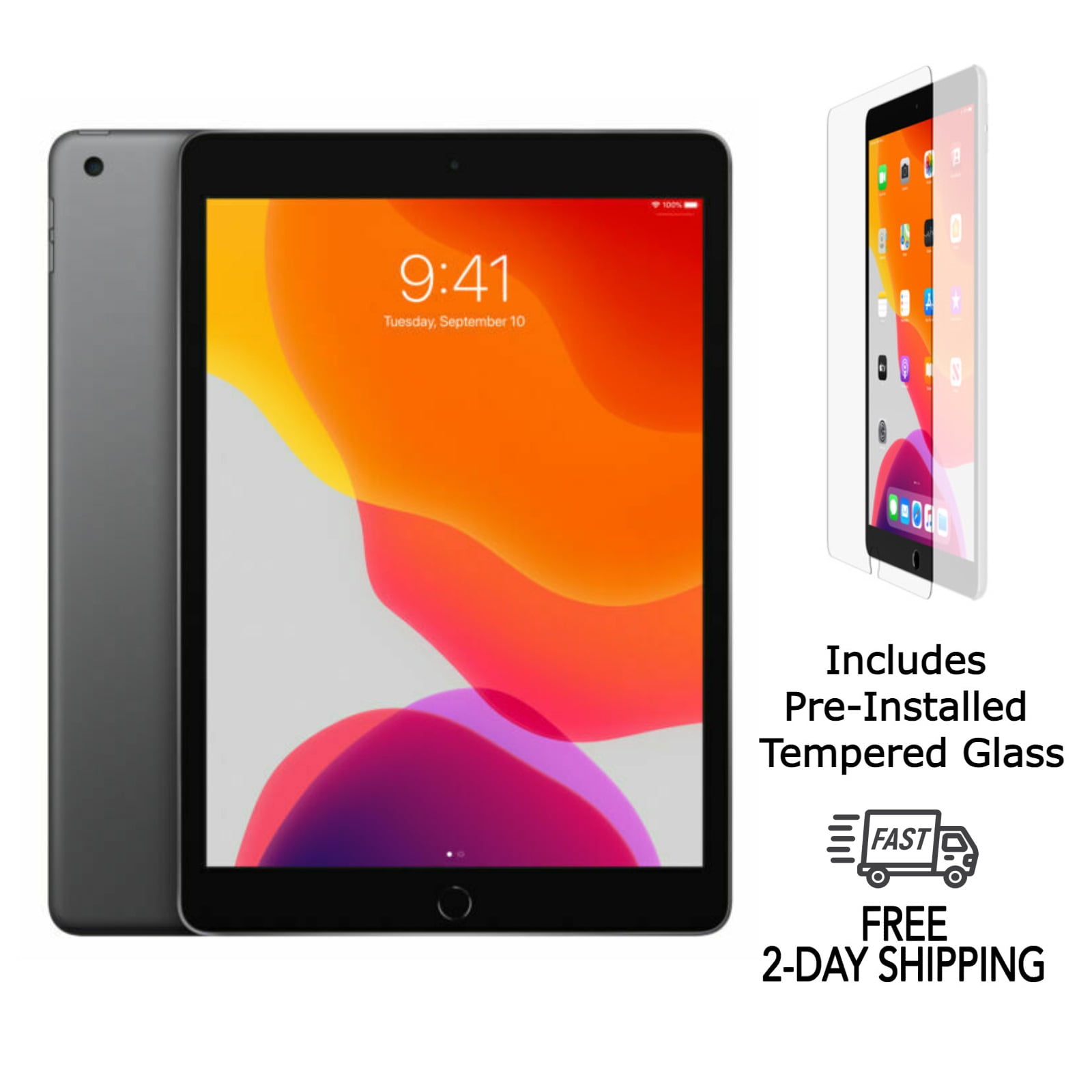 Refurbished Apple iPad 7th Gen A2197 (WiFi) 32GB Space Gray (Grade