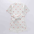 thumbnail image 3 of WEAIXIMIUNG Enfants Tout-Petits Bébés Filles Printemps Été Imprimé Manches Courtes Princesse Chemise de Nuit Robe de Nuit 1-2 Ans, 3 of 7
