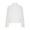thumbnail image 4 of TIMIFIS Women's Denim Jean Jacket Outfits Coat Spring Fall Ripped Jean Outerwear Denim Jacket-White - Fall/Winter, 4 of 5