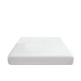 thumbnail image 2 of Polyester Fitted Sheet White Polyester Checkered Bed Cover Washable Solid Color Fitted Sheet for Mattress(1-Piece) Rkxzt, 2 of 9