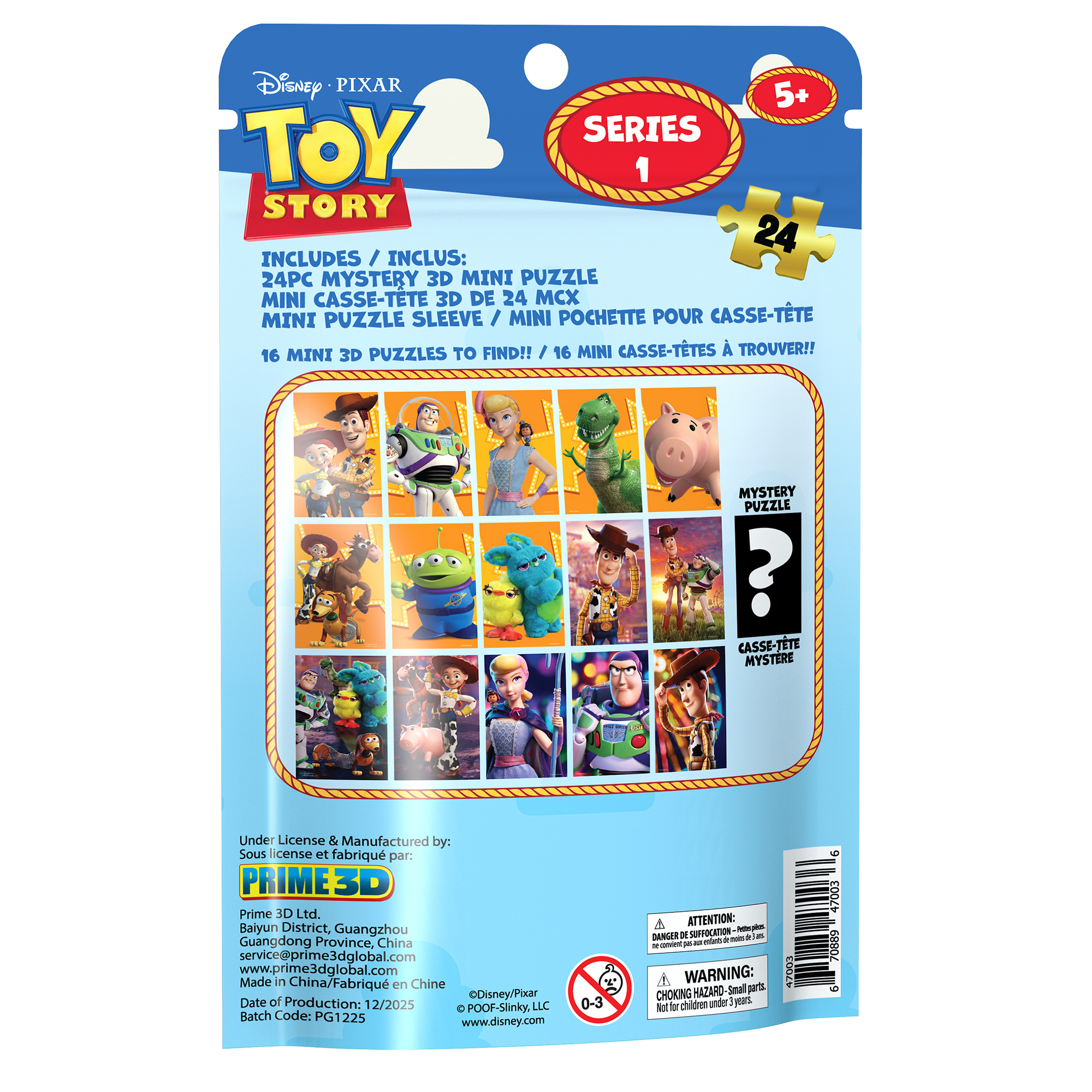Toy Story 24 pc Mini Blind Bag Puzzles