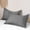 Gray #3, variant on Lisbinx blanket warm Breathable Polyester Pillowcase SETS 48x74cm - 2 Pack Skin-Friendly Dormitory Pillow Covers (18.89x29.13in, 5 Impartial Colors)