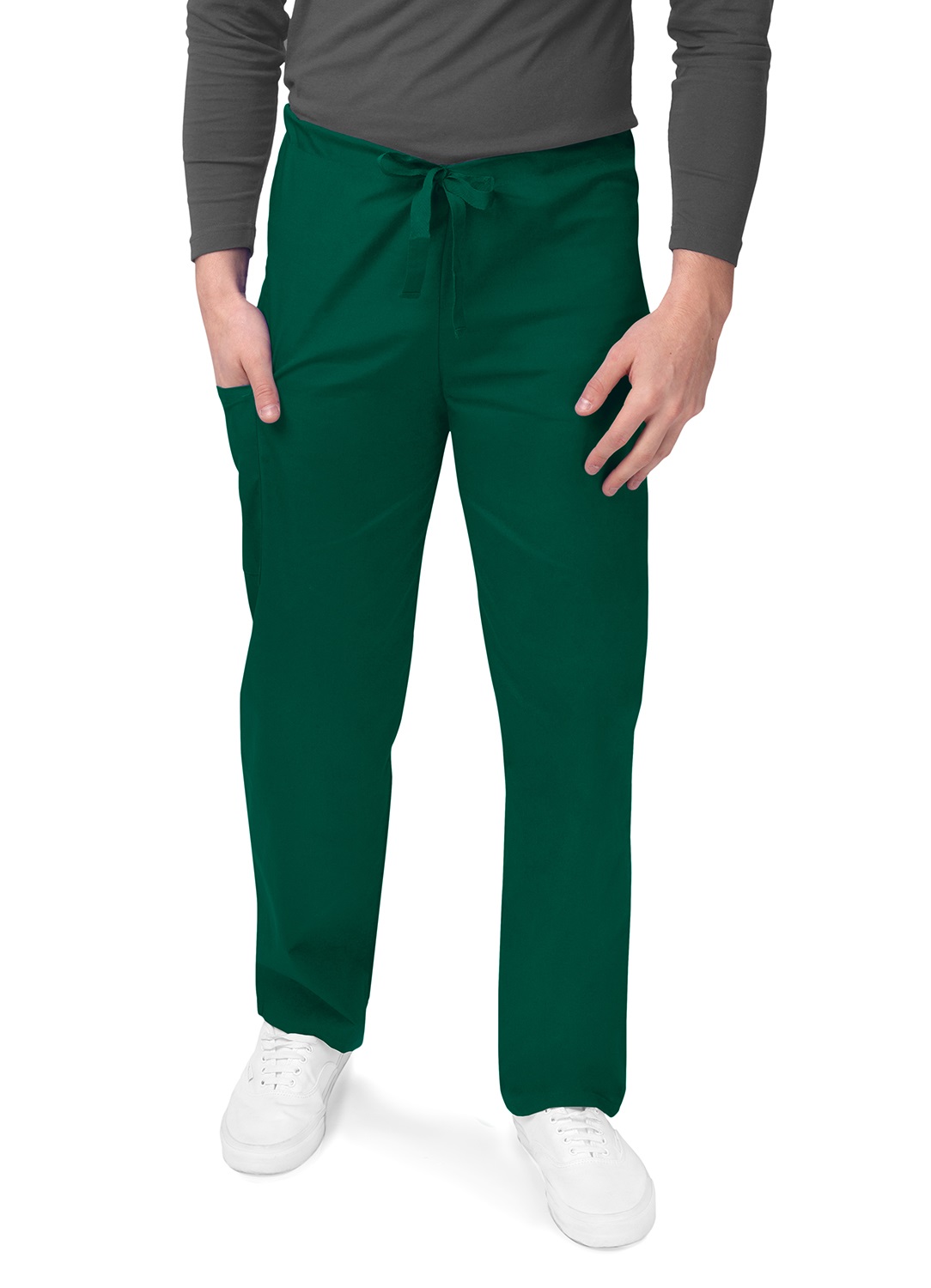 Sivvan Pantalon d'Uniforme Unisexe à Jambe Fuselée avec Cordon de Serrage (Offert en 10 Couleurs)